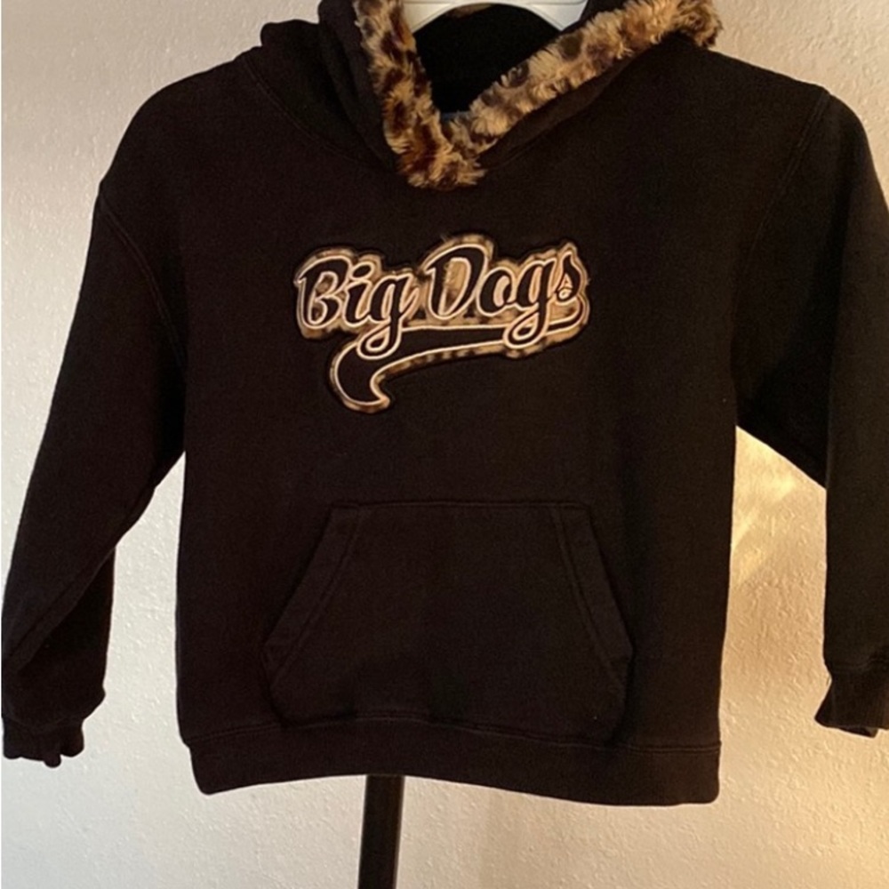 Big Dogs fun & attitude kids hoodie - SIZE 6/7